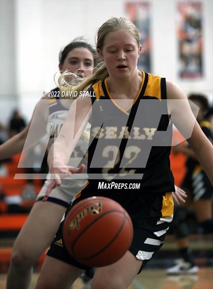 Thumbnail 2 in Sealy vs La Grange (Schulenburg Lady Horn Varsity Tournament) photogallery.