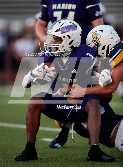 Thumbnail 2 in Chattanooga Christian vs Marion County (BCBS Jamboree) photogallery.
