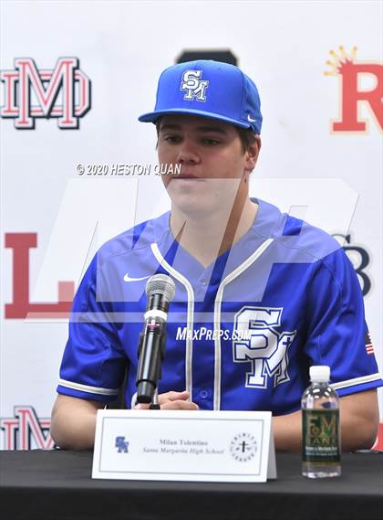 Thumbnail 3 in Trinity League Baseball Media Day - Santa Margarita photogallery.