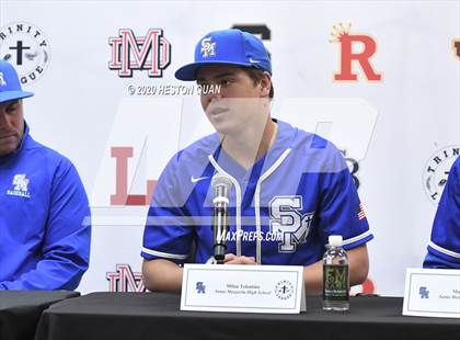 Thumbnail 3 in Trinity League Baseball Media Day - Santa Margarita photogallery.