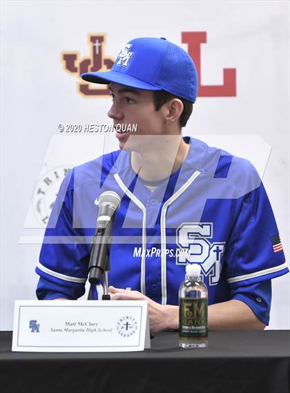 Thumbnail 3 in Trinity League Baseball Media Day - Santa Margarita photogallery.