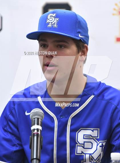 Thumbnail 1 in Trinity League Baseball Media Day - Santa Margarita photogallery.