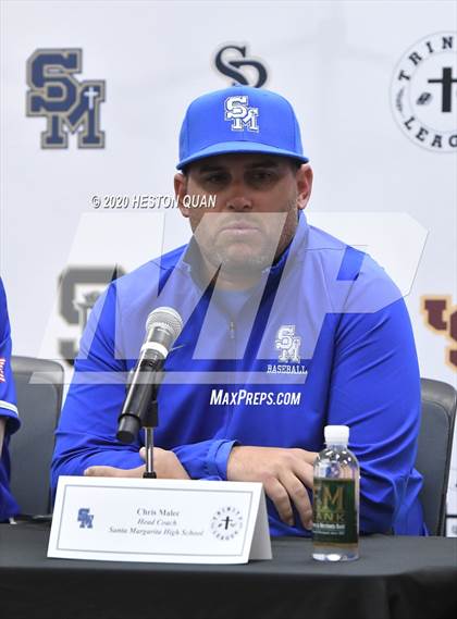 Thumbnail 1 in Trinity League Baseball Media Day - Santa Margarita photogallery.