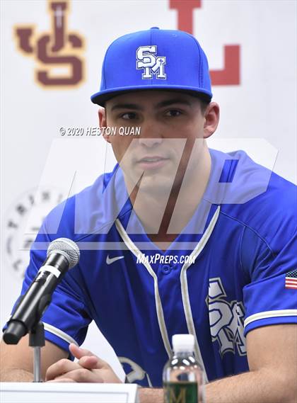 Thumbnail 3 in Trinity League Baseball Media Day - Santa Margarita photogallery.