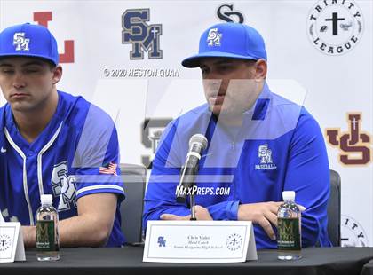 Thumbnail 1 in Trinity League Baseball Media Day - Santa Margarita photogallery.