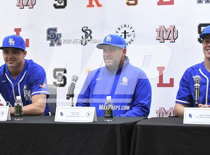Thumbnail 2 in Trinity League Baseball Media Day - Santa Margarita photogallery.