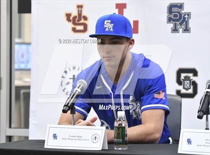 Thumbnail 1 in Trinity League Baseball Media Day - Santa Margarita photogallery.
