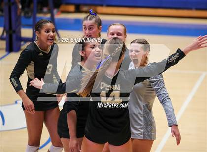 Thumbnail 2 in McCutcheon vs. Penn (IHSAA 4A Semifinal Playoff) photogallery.
