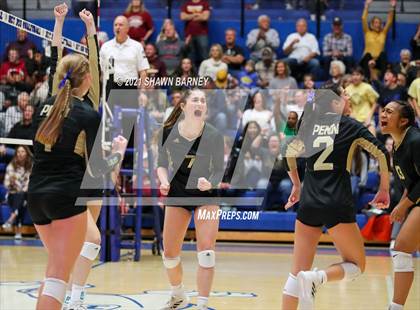 Thumbnail 1 in McCutcheon vs. Penn (IHSAA 4A Semifinal Playoff) photogallery.