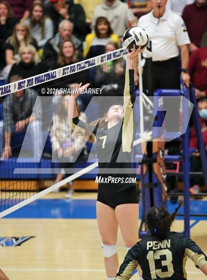 Thumbnail 1 in McCutcheon vs. Penn (IHSAA 4A Semifinal Playoff) photogallery.