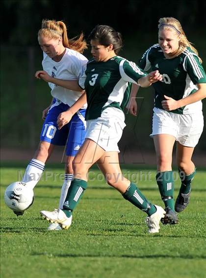 Thumbnail 3 in Ontario Christian @ Desert Christian (CIF SS Playoffs) photogallery.