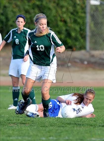 Thumbnail 3 in Ontario Christian @ Desert Christian (CIF SS Playoffs) photogallery.