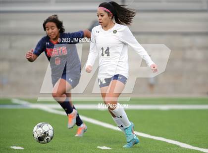 Thumbnail 2 in Pine Tree vs. McKinney North (UIL 5A Area Soccer Playoff) photogallery.
