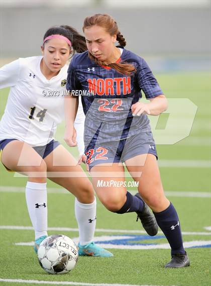 Thumbnail 1 in Pine Tree vs. McKinney North (UIL 5A Area Soccer Playoff) photogallery.