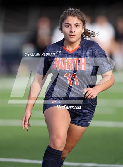 Thumbnail 3 in Pine Tree vs. McKinney North (UIL 5A Area Soccer Playoff) photogallery.
