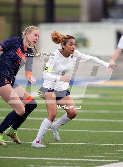 Thumbnail 3 in Pine Tree vs. McKinney North (UIL 5A Area Soccer Playoff) photogallery.
