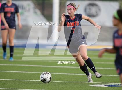 Thumbnail 1 in Pine Tree vs. McKinney North (UIL 5A Area Soccer Playoff) photogallery.