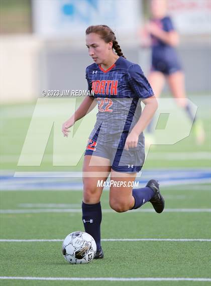 Thumbnail 1 in Pine Tree vs. McKinney North (UIL 5A Area Soccer Playoff) photogallery.