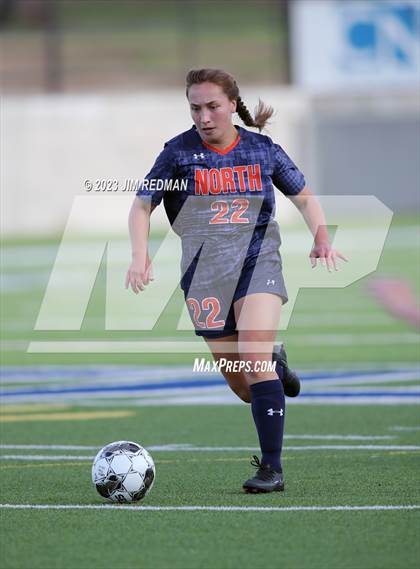 Thumbnail 1 in Pine Tree vs. McKinney North (UIL 5A Area Soccer Playoff) photogallery.