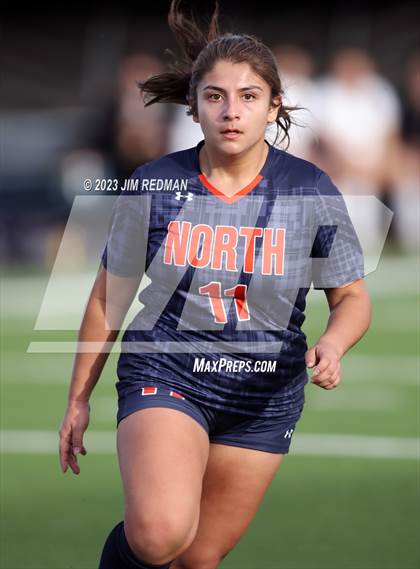Thumbnail 2 in Pine Tree vs. McKinney North (UIL 5A Area Soccer Playoff) photogallery.