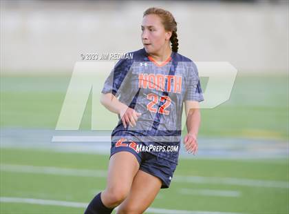 Thumbnail 1 in Pine Tree vs. McKinney North (UIL 5A Area Soccer Playoff) photogallery.