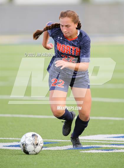 Thumbnail 2 in Pine Tree vs. McKinney North (UIL 5A Area Soccer Playoff) photogallery.