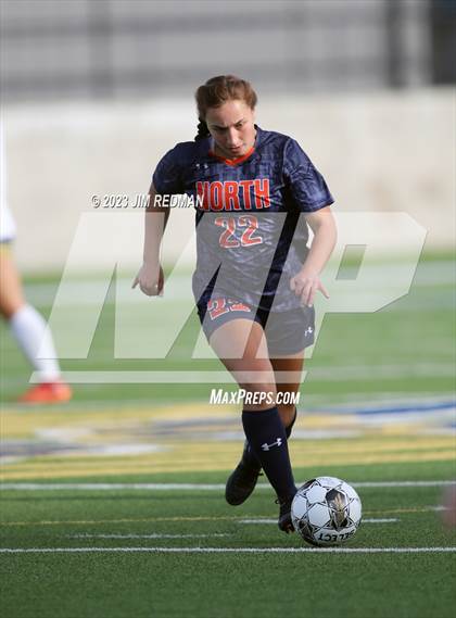 Thumbnail 1 in Pine Tree vs. McKinney North (UIL 5A Area Soccer Playoff) photogallery.