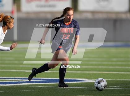 Thumbnail 2 in Pine Tree vs. McKinney North (UIL 5A Area Soccer Playoff) photogallery.