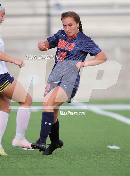 Thumbnail 3 in Pine Tree vs. McKinney North (UIL 5A Area Soccer Playoff) photogallery.