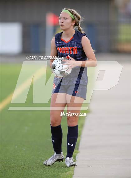 Thumbnail 2 in Pine Tree vs. McKinney North (UIL 5A Area Soccer Playoff) photogallery.