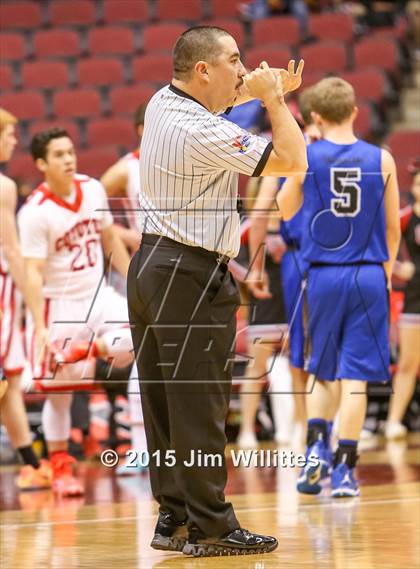Thumbnail 3 in Snowflake vs. Combs (AIA Division 3 Final) photogallery.