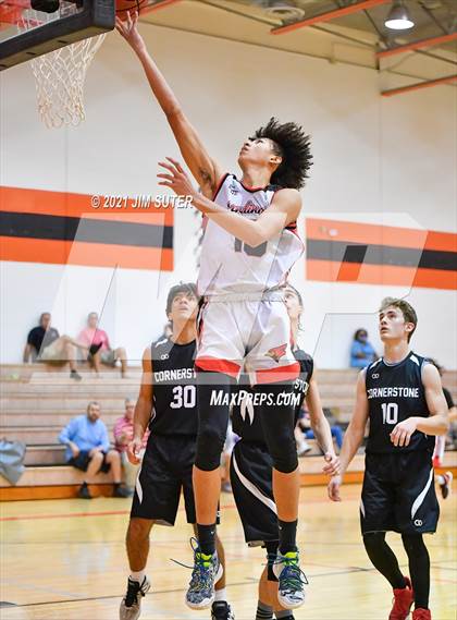 Thumbnail 2 in Cornerstone Christian Academy vs Concordia (Koppers Tournament) photogallery.