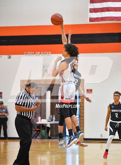 Thumbnail 3 in Cornerstone Christian Academy vs Concordia (Koppers Tournament) photogallery.
