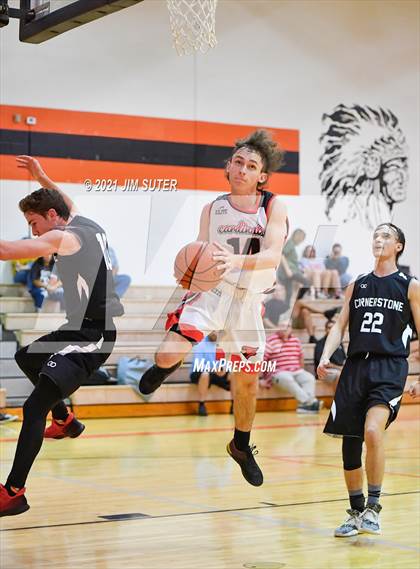 Thumbnail 1 in Cornerstone Christian Academy vs Concordia (Koppers Tournament) photogallery.