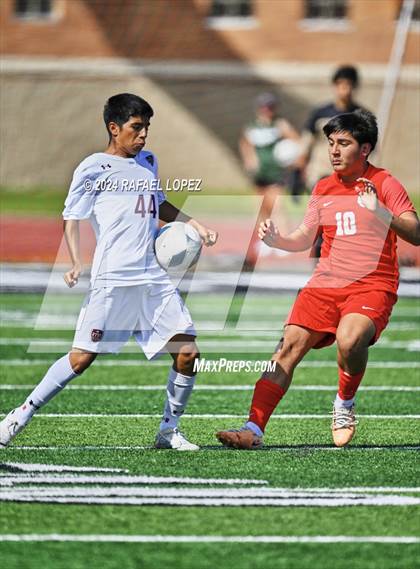 Thumbnail 1 in Terry vs. Magnolia West (UIL Soccer 5A Region 3 Regional Semifinal) photogallery.
