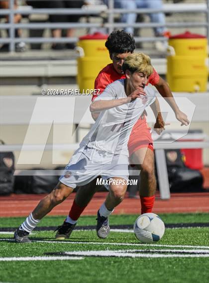 Thumbnail 1 in Terry vs. Magnolia West (UIL Soccer 5A Region 3 Regional Semifinal) photogallery.