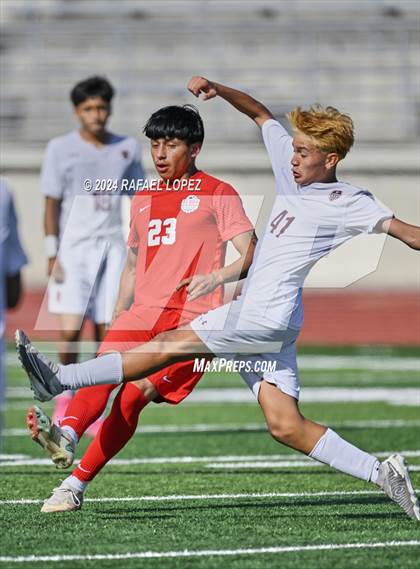 Thumbnail 3 in Terry vs. Magnolia West (UIL Soccer 5A Region 3 Regional Semifinal) photogallery.