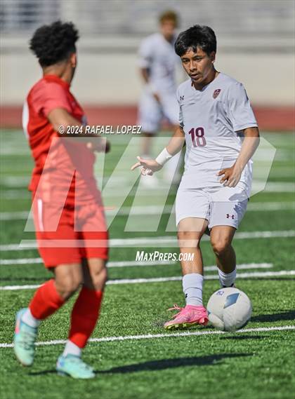 Thumbnail 1 in Terry vs. Magnolia West (UIL Soccer 5A Region 3 Regional Semifinal) photogallery.