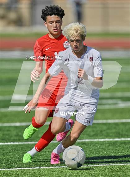 Thumbnail 1 in Terry vs. Magnolia West (UIL Soccer 5A Region 3 Regional Semifinal) photogallery.
