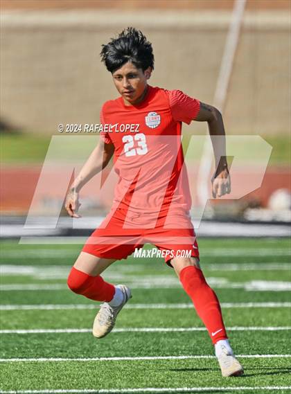 Thumbnail 1 in Terry vs. Magnolia West (UIL Soccer 5A Region 3 Regional Semifinal) photogallery.