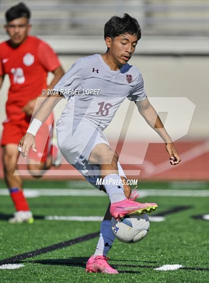 Thumbnail 1 in Terry vs. Magnolia West (UIL Soccer 5A Region 3 Regional Semifinal) photogallery.