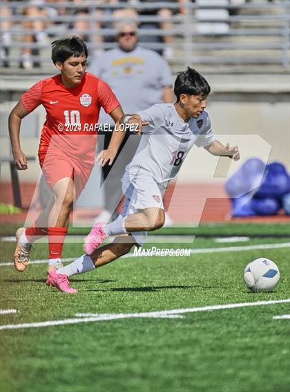 Thumbnail 2 in Terry vs. Magnolia West (UIL Soccer 5A Region 3 Regional Semifinal) photogallery.