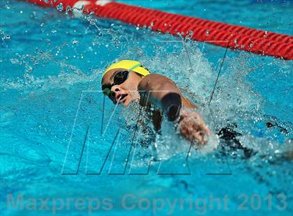 Thumbnail 2 in CIF SS D2 Girls Swimming Championships photogallery.