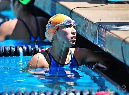 Thumbnail 2 in CIF SS D2 Girls Swimming Championships photogallery.