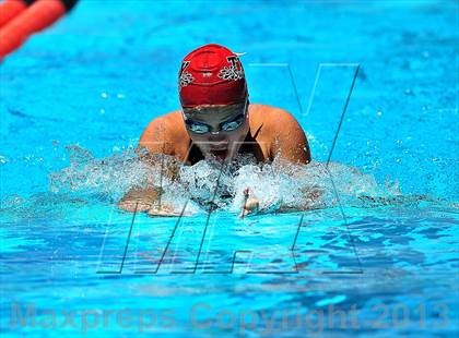 Thumbnail 3 in CIF SS D2 Girls Swimming Championships photogallery.