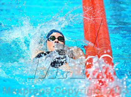 Thumbnail 2 in CIF SS D2 Girls Swimming Championships photogallery.