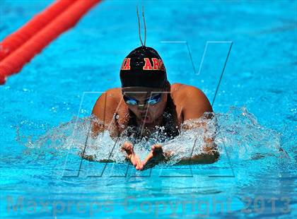 Thumbnail 2 in CIF SS D2 Girls Swimming Championships photogallery.