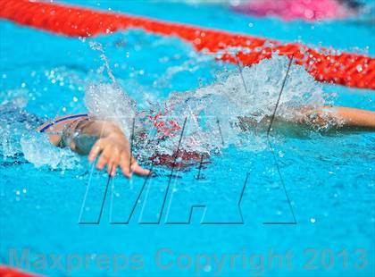 Thumbnail 1 in CIF SS D2 Girls Swimming Championships photogallery.