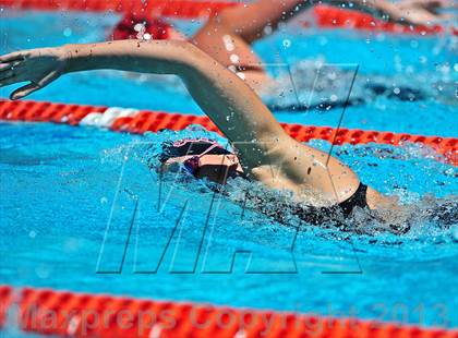 Thumbnail 3 in CIF SS D2 Girls Swimming Championships photogallery.