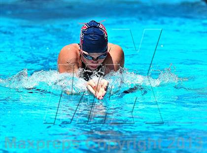 Thumbnail 1 in CIF SS D2 Girls Swimming Championships photogallery.